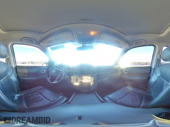 2014 Honda Pilot EX-L with VIN 5FNYF4H53EB020616, listed as a Copart auction lot 41699005 with 124,698 mi miles and Salvage Title. Bid and sale history available at DreamBid. Image 14.