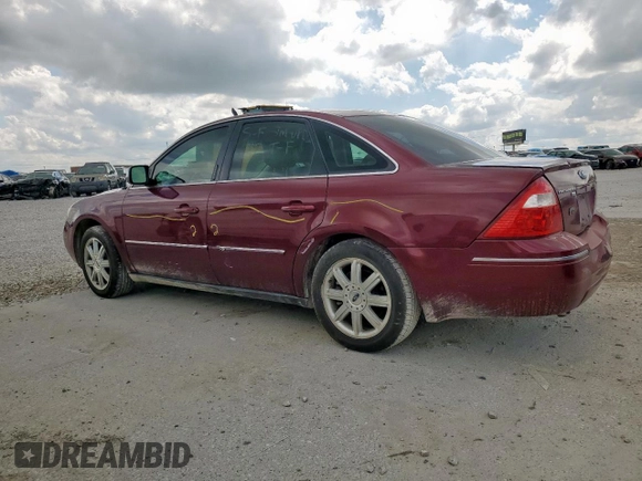 2005 Ford Five Hundred Limited с VIN 1FAFP281X5G149230, выставлен на аукционе Copart как лот 54117335 с пробегом 82 647 миль миль и Списание • Salvage title. История ставок и продаж доступна на DreamBid. Изображение 3.
