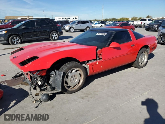 1996 Chevrolet Corvette z VIN 1G1YY22P2T5120318, wystawiony jako Copart lot #80944224 z przebiegiem 90 625 mil mil oraz Szkoda całkowita • Salvage title. Historia ofert i sprzedaży dostępna na DreamBid. Obrazek 1.
