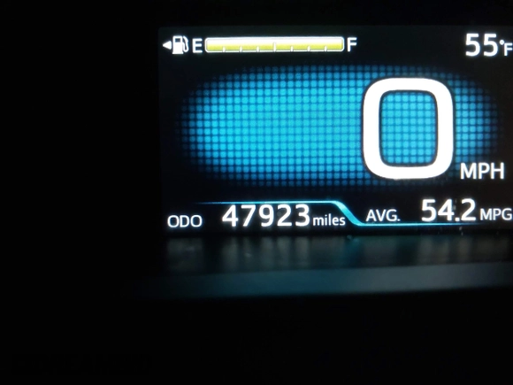 2020 Toyota Prius LE with VIN JTDL9RFU3L3019534, listed as a IAAI auction lot 41700624 with 47,923 mi miles and . Bid and sale history available at DreamBid. Image 7.