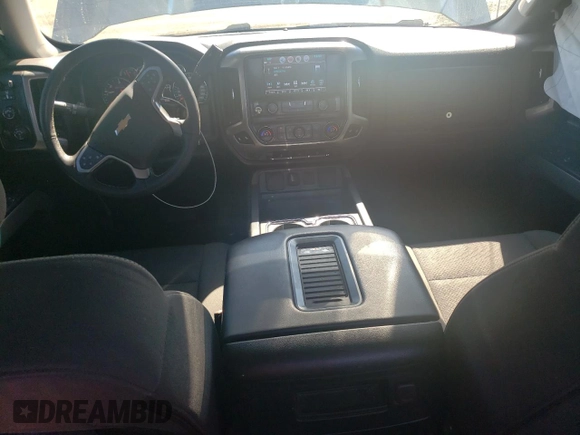 2017 Chevrolet Silverado 1500 LT with VIN 1GCVKREC2HZ372079, listed as a Copart auction lot 55375635 with 84,762 mi miles and Salvage Title. Bid and sale history available at DreamBid. Image 8.