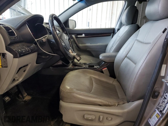 2014 Kia Sorento SX with VIN 5XYKW4A77EG492229, listed as a Copart auction lot 53852435 with 203,390 mi miles and Clean Title. Bid and sale history available at carsss.com. Image 7.