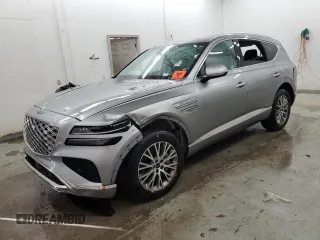 2025 Genesis GV80 Standard with VIN KMUHFESB9SU236314, listed as a Copart auction lot 87212304 with 9,333 mi miles and Non Repairable. Bid and sale history available at DreamBid. Image 1.