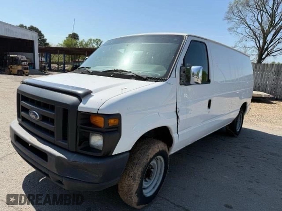 2010 Ford Econoline Cargo Commercial with VIN 1FTNE1EW6ADA36473, listed as a Copart auction lot 55557795 with 476,354 mi miles and Clean Title. Bid and sale history available at DreamBid. Image 2.