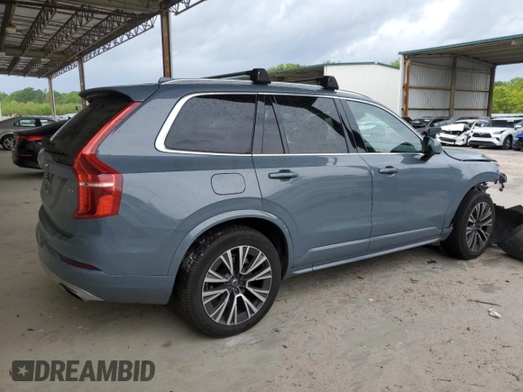 2020 Volvo XC90 Momentum with VIN YV4102CK8L1606249, listed as a Copart auction lot 52129065 with 83,256 mi miles and Salvage Title. Bid and sale history available at DreamBid. Image 3.