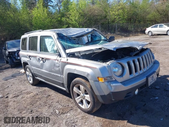 2017 Jeep Patriot High Altitude with VIN 1C4NJPFA4HD148863, listed as a IAAI auction lot 41822279 with 102,519 mi miles and . Bid and sale history available at carsss.com. Image 1.