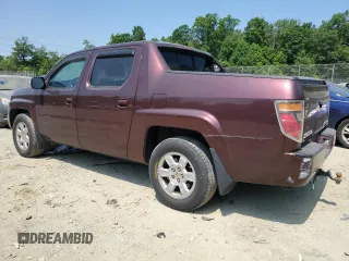 2008 Honda Ridgeline RTL with VIN 2HJYK16548H529430, listed as a Copart auction lot 58760664 with 170,682 mi miles and Salvage Title. Bid and sale history available at carsss.com. Image 2.