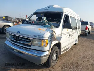 1997 Ford Econoline Commercial with VIN 1FDEE1468VHB58327, listed as a IAAI auction lot 41487277 with Not Provided miles. Bid and sale history available at carsss.com. Image 2.