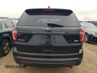 2016 Ford Utility Police Interceptor with VIN 1FM5K8AR1GGA71961, listed as a Copart auction lot 79677404 with 125,639 mi miles and Salvage Title. Bid and sale history available at carsss.com. Image 6.