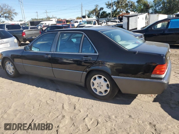 1994 Mercedes-Benz S with VIN WDBGA51EXRA151386, listed as a Copart auction lot 81561754 with 43,224 mi miles and Clean Title. Bid and sale history available at DreamBid. Image 2.