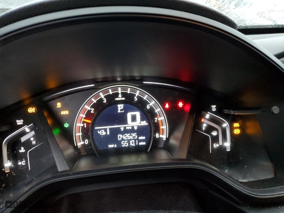 2019 Honda CR-V LX with VIN 5J6RW6H31KL004870, listed as a Copart auction lot 37156934 with 42,625 mi miles and Salvage Title. Bid and sale history available at carsss.com. Image 9.