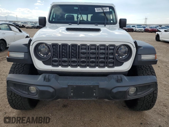 2024 Jeep Gladiator Mojave X z VIN 1C6JJTEG7RL114847, wystawiony jako Copart lot #55635445 z przebiegiem 11 011 mil mil oraz Szkoda całkowita • Salvage title. Historia ofert i sprzedaży dostępna na DreamBid. Obrazek 5.