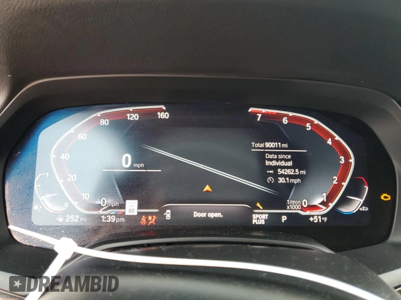 2021 BMW X6 sDrive40i z VIN 5UXCY4C01M9G08122, wystawiony jako Copart lot #44947865 z przebiegiem 90 011 mil mil oraz Szkody całkowita. Historia ofert i sprzedaży dostępna na DreamBid. Obrazek 9.