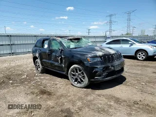 2019 Jeep Grand Cherokee Limited X z VIN 1C4RJFBG0KC807962, wystawiony jako Copart lot #55667455 z przebiegiem 95 813 mil mil oraz Szkoda całkowita • Salvage title. Historia ofert i sprzedaży dostępna na DreamBid. Obrazek 13.