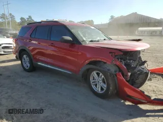 2020 Ford Explorer XLT with VIN 1FMSK7DH3LGB93070, listed as a Copart auction lot 49974945 with 0 mi miles and Salvage Title. Bid and sale history available at carsss.com. Image 4.