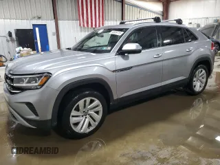 2020 Volkswagen Atlas SE with VIN 1V26C2CA6LC204465, listed as a Copart auction lot 54689115 with 80,380 mi miles and Salvage title. Bid and sale history available at DreamBid. Image 1.