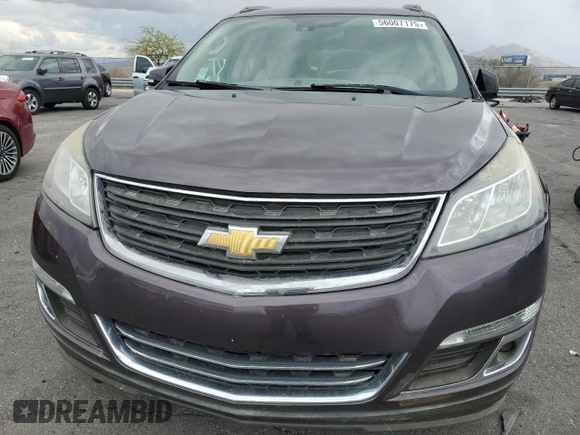 2016 Chevrolet Traverse LTZ z VIN 1GNKVJKD5GJ198294, wystawiony jako Copart lot #56007175 z przebiegiem 106 561 mil mil oraz Czysty tytuł • Clean title. Historia ofert i sprzedaży dostępna na DreamBid. Obrazek 5.