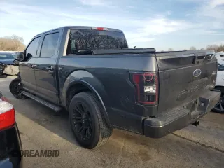 2018 Ford F-150 XL with VIN 1FTEW1EG5JFA40735, listed as a Copart auction lot 46301115 with 122,463 mi miles and Salvage Title. Bid and sale history available at carsss.com. Image 2.
