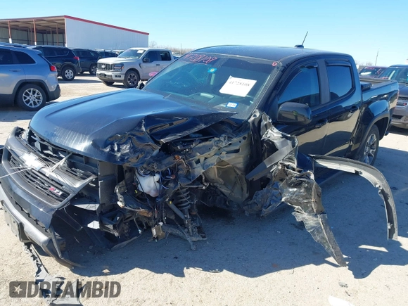 2018 Chevrolet Colorado 2WD Z71 with VIN 1GCGSDEN7J1117011, listed as a IAAI auction lot 41728108 with 51,618 mi miles and . Bid and sale history available at DreamBid. Image 6.