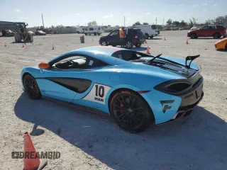 2017 McLaren 570S z VIN SBM13DAA8HW001360, wystawiony jako Copart lot #75650664 z przebiegiem Nie podano mil oraz Szkody całkowita. Historia ofert i sprzedaży dostępna na DreamBid. Obrazek 2.