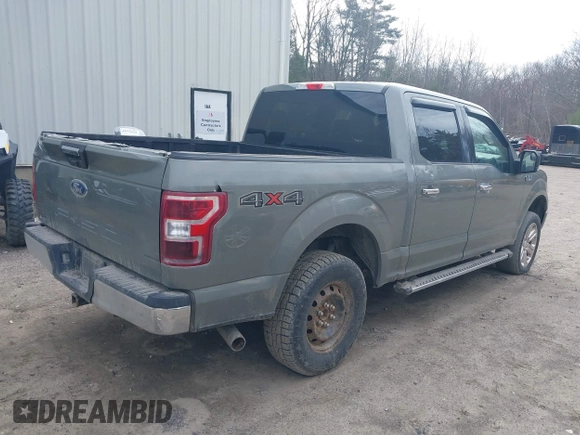 2020 Ford F-150 XL with VIN 1FTEW1E58LKD93575, listed as a IAAI auction lot 42067846 with 65,686 mi miles. Bid and sale history available at carsss.com. Image 4.