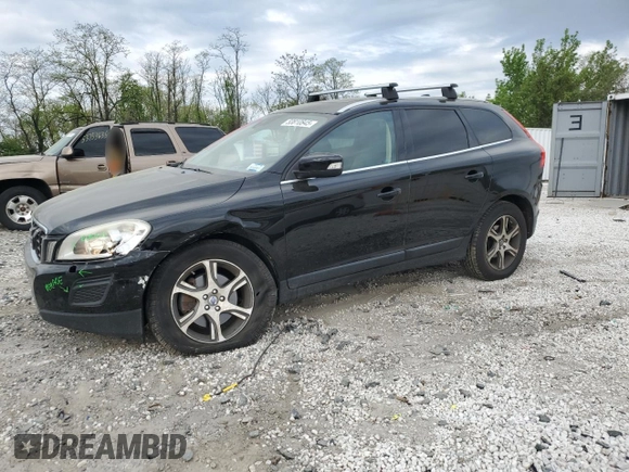 2013 Volvo XC60 T6 with VIN YV4902DZ2D2385046, listed as a Copart auction lot 53810845 with 112,616 mi miles and Salvage Title. Bid and sale history available at carsss.com. Image 1.
