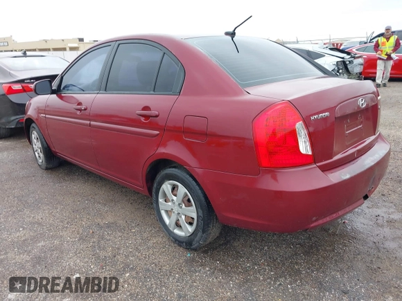 2011 Hyundai Accent GLS with VIN KMHCN4AC8BU597226, listed as a IAAI auction lot 41963682 with 166,020 mi miles and . Bid and sale history available at DreamBid. Image 3.