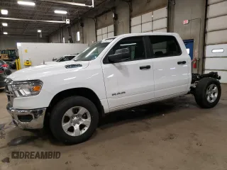 2024 Ram 1500 Big Horn with VIN 1C6RRFFG7RN146777, listed as a Copart auction lot 42612215 with Not provided miles and Salvage title. Bid and sale history available at DreamBid. Image 1.