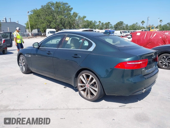 2017 Jaguar XE 25t Prestige with VIN SAJAE4BG0HA963656, listed as a IAAI auction lot 42136491 with 1 mi miles. Bid and sale history available at carsss.com. Image 3.