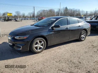 2016 Chevrolet Malibu LS with VIN 1G1ZB5ST1GF316464, listed as a Copart auction lot 48157885 with 78,882 mi miles and Salvage Title. Bid and sale history available at DreamBid. Image 1.