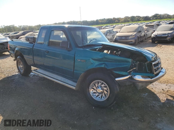 1996 Ford Ranger XL with VIN 1FTCR14U7TPB59468, listed as a Copart auction lot 77774184 with 331,995 mi miles and Salvage Title. Bid and sale history available at carsss.com. Image 4.