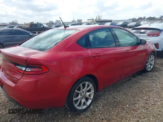 2013 Dodge Dart SXT with VIN 1C3CDFBA1DD155511, listed as a IAAI auction lot 41716393 with 77,622 mi miles. Bid and sale history available at carsss.com. Image 4.