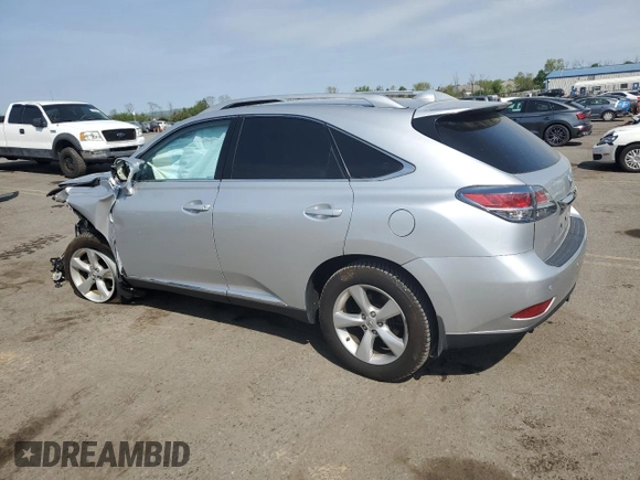 2014 Lexus RX 350 with VIN JTJBK1BA4E2461175, listed as a Copart auction lot 55477775 with 115,265 mi miles and Salvage Title. Bid and sale history available at DreamBid. Image 2.