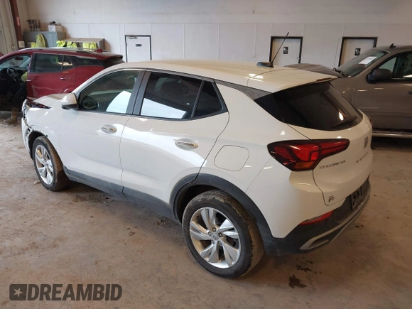 2024 Buick Encore GX Preferred with VIN KL4AMBS27RB006831, listed as a IAAI auction lot 42335000 with 15,614 mi miles and . Bid and sale history available at DreamBid. Image 3.