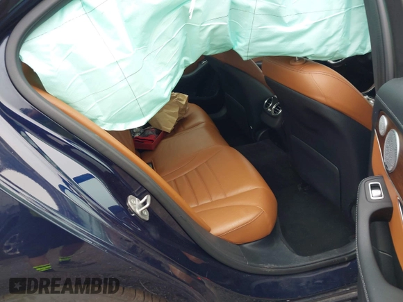 2020 Mercedes-Benz C 43 AMG with VIN W1KWF6EB0LR596187, listed as a IAAI auction lot 42644855 with 64,260 mi miles and . Bid and sale history available at DreamBid. Image 8.