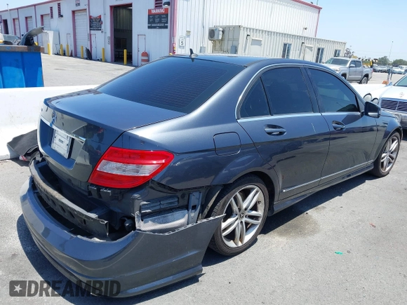 2011 Mercedes-Benz C 300 Sport with VIN WDDGF5EB5BA466188, listed as a IAAI auction lot 42514307 with 162,296 mi miles and . Bid and sale history available at DreamBid. Image 4.