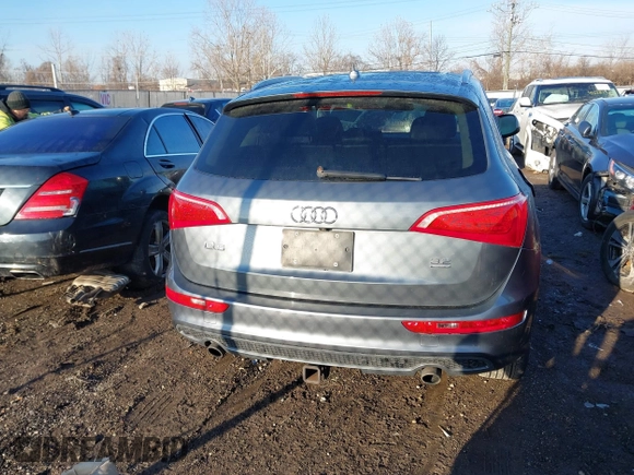 2012 Audi Q5 3.2L Premium Plus with VIN WA1DKAFP9CA100015, listed as a IAAI auction lot 41669585 with 213,972 mi miles. Bid and sale history available at carsss.com. Image 16.