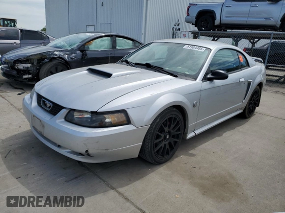 2004 Ford Mustang Standard with VIN 1FAFP40684F151713, listed as a Copart auction lot 51984485 with 141,520 mi miles and Salvage Title. Bid and sale history available at carsss.com. Image 1.