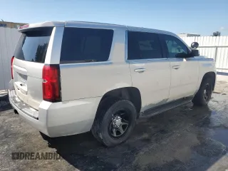 2015 Chevrolet Tahoe Commercial z VIN 1GNLC2EC3FR255403, wystawiony jako Copart lot #46354125 z przebiegiem Nie podano mil oraz Czysty tytuł • Clean title. Historia ofert i sprzedaży dostępna na DreamBid. Obrazek 3.