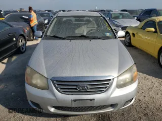 2009 Kia Spectra EX with VIN KNAFE221X95631249, listed as a Copart auction lot 75119304 with 193,338 mi miles and Salvage Title. Bid and sale history available at carsss.com. Image 5.