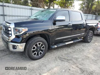 2020 Toyota Tundra Platinum z VIN 5TFAY5F17LX887893, wystawiony jako Copart lot #60191095 z przebiegiem 119 908 mil mil oraz Szkoda całkowita • Salvage title. Historia ofert i sprzedaży dostępna na DreamBid. Obrazek 1.