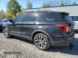 2023 Ford Explorer ST-Line with VIN 1FMSK8KH7PGA10123, listed as a Copart auction lot 45422205 with 29,136 mi miles and Salvage title. Bid and sale history available at DreamBid. Image 2.