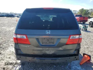 2007 Honda Odyssey LX with VIN 5FNRL38227B126118, listed as a Copart auction lot 88342815 with 186,368 mi miles and Salvage Title. Bid and sale history available at carsss.com. Image 6.
