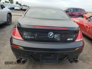 2008 BMW 6 Series M6 with VIN WBSEH93578CY24879, listed as a Copart auction lot 74705714 with 0 mi miles and Salvage Title. Bid and sale history available at carsss.com. Image 6.