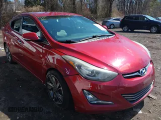 2015 Hyundai Elantra SE z VIN 5NPDH4AE1FH640919, wystawiony jako IAAI lot #41882093 z przebiegiem 121 987 mil mil oraz . Historia ofert i sprzedaży dostępna na DreamBid. Obrazek 1.
