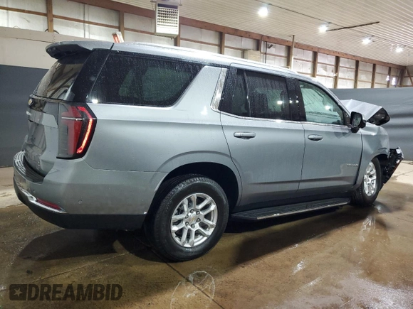 2025 Chevrolet Tahoe LT with VIN 1GNS6NRD4SR203070, listed as a Copart auction lot 64759895 with Not provided miles and Clean title. Bid and sale history available at DreamBid. Image 3.