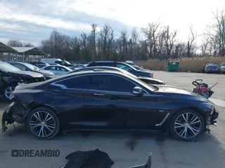 2019 Infiniti Q60 Luxe with VIN JN1EV7EL0KM291021, listed as a IAAI auction lot 41589716 with 59,235 mi miles and . Bid and sale history available at DreamBid. Image 14.