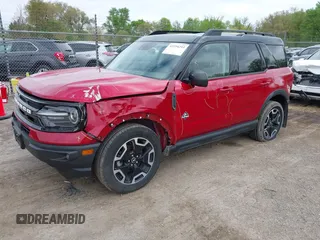 2021 Ford Bronco Sport Outer Banks with VIN 3FMCR9C68MRA28010, listed as a IAAI auction lot 42194293 with 167,048 mi miles and . Bid and sale history available at DreamBid. Image 2.