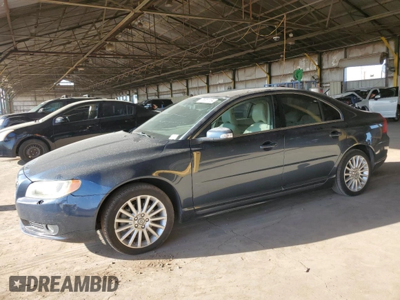 2008 Volvo S80 3.2L with VIN YV1AS982X81057606, listed as a Copart auction lot 75351104 with 178,363 mi miles and Clean Title. Bid and sale history available at carsss.com. Image 1.