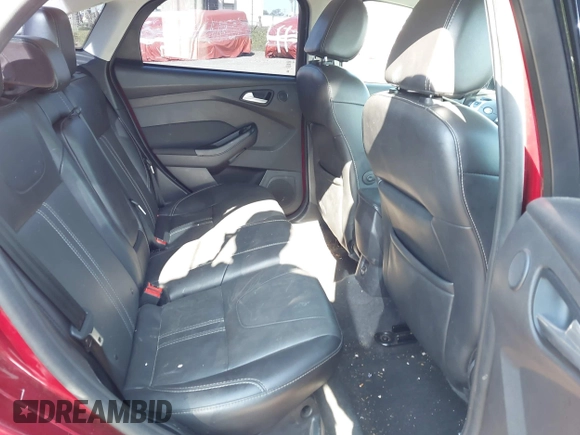 2014 Ford Focus Titanium with VIN 1FADP3J2XEL247827, listed as a IAAI auction lot 41959720 with 105,373 mi miles. Bid and sale history available at carsss.com. Image 8.